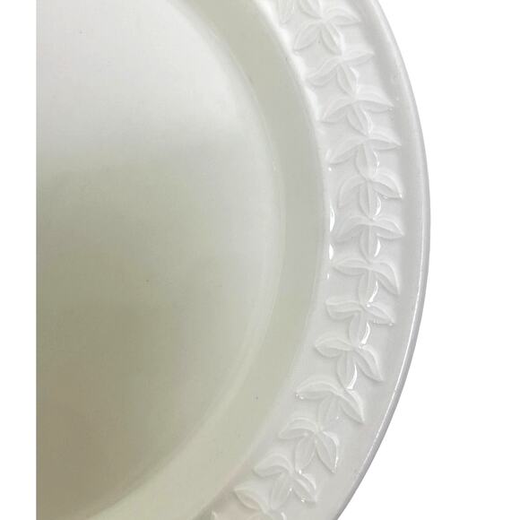 Portmeirion 1998-2006 Retired 'Options' Embossed Smooth Laurel Rim Dinner Plate - Picture 3 of 5